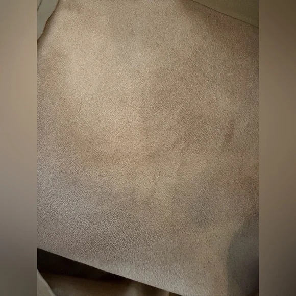 NWT DANA BUCHMAN Beige Taupe 100% Lambskin Classic Pencil Skirt Women’s Size 12 - Picture 12 of 16